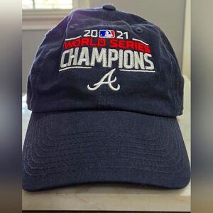Atlanta Braves World Series Champions 2021 Baseball Hat